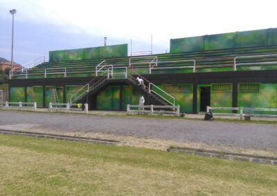 Gradas en Campo de Fútbol (Abanto y Zierbena)